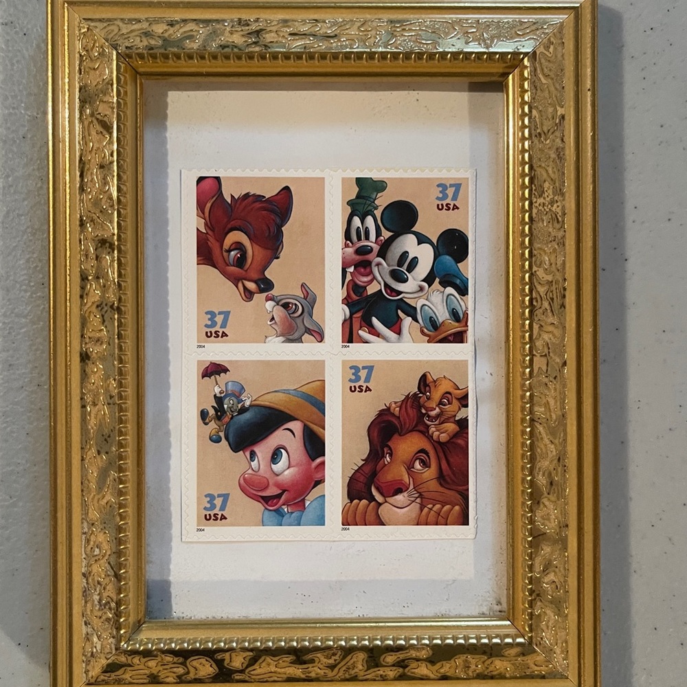 Disney postage stamps (4) 2004